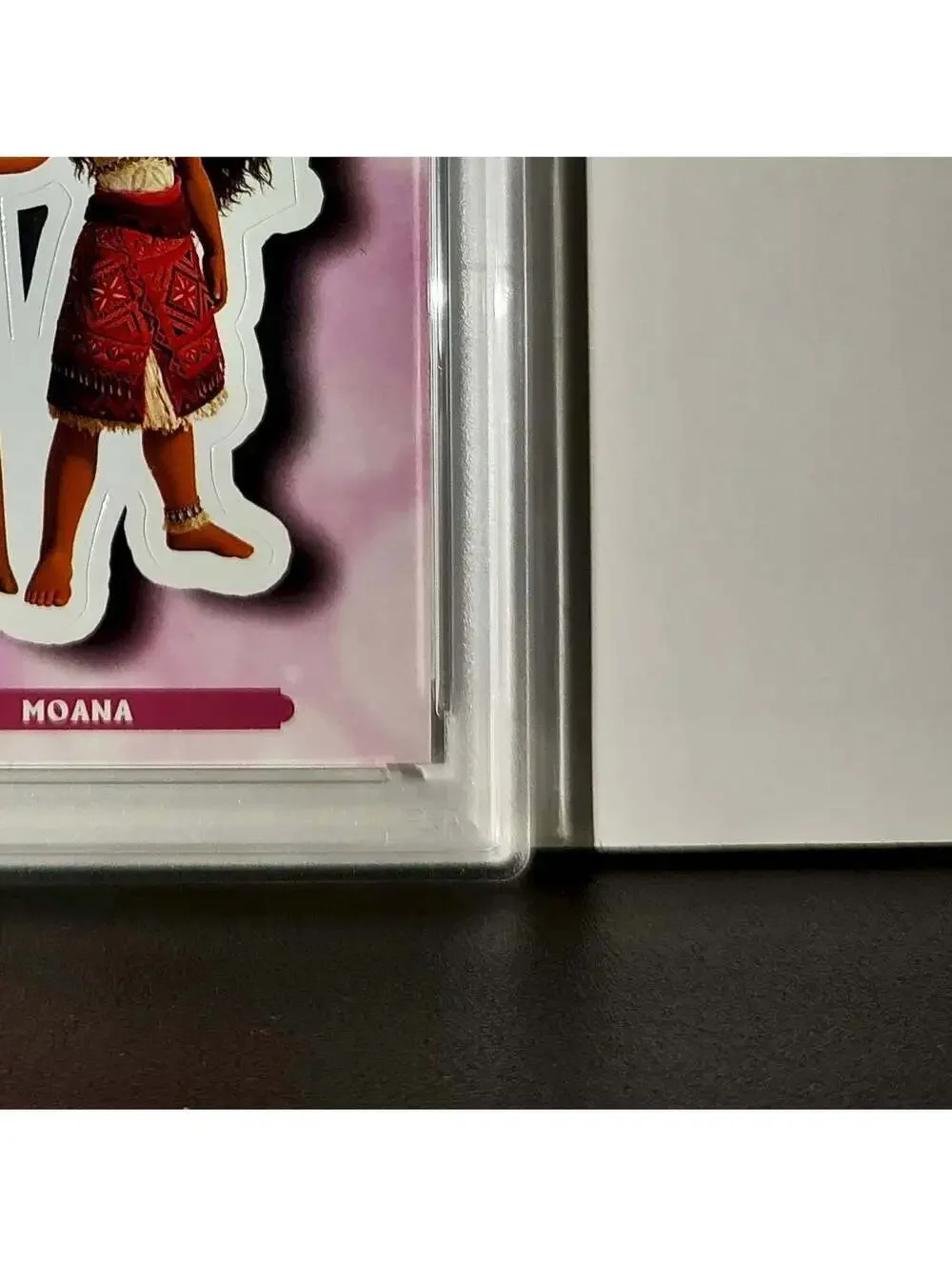Moana 2025 Topps Disney #ES-23 Enchanted Sticker Card Moana PSA 9